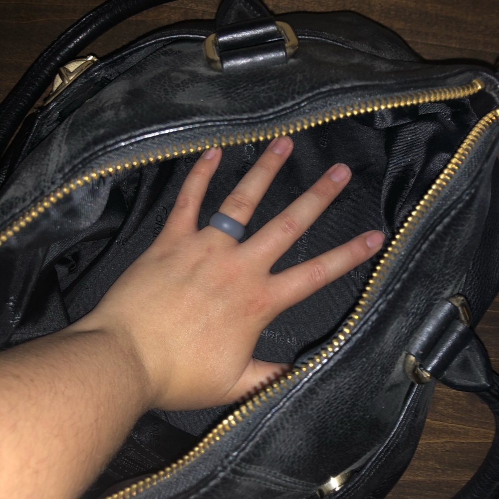 Black Calvin Klein Satchel Bag - Picture 4 of 7